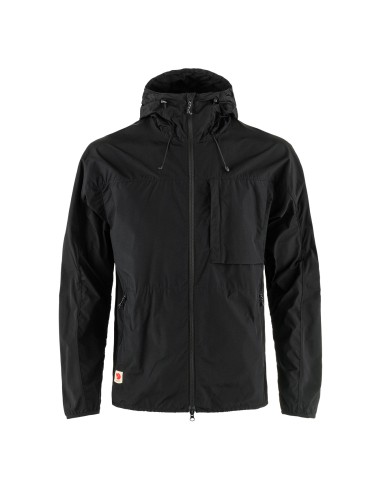 Fjallraven High Coast Wind Jacket Black s'inspire de l'anatomie humaine