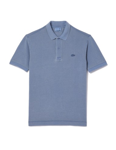 Lacoste Classic Fit Cotton Piqué Polo Shirt Eco Stonewash la colonne vertébrale