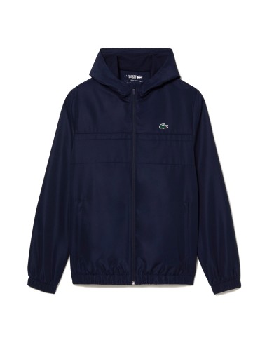 Lacoste Zipped Sport Training Jacket Navy Blue acheter en ligne